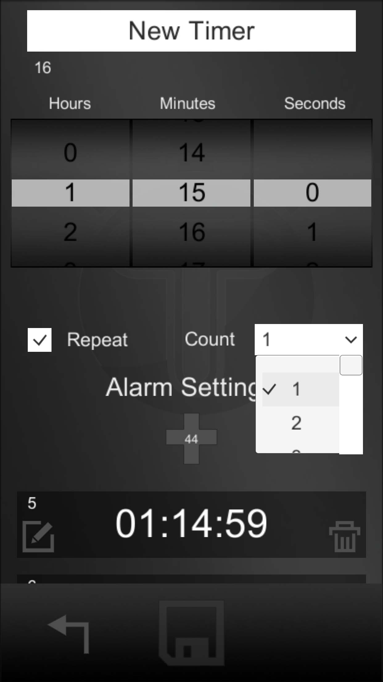 Timer Edit